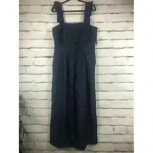 Ella Moss Hansen Blue 32 Wide Leg Jumpsuit